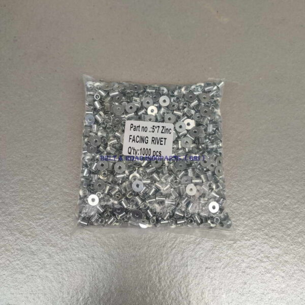 FacingRivet 5x7 Zinc 1000pcs