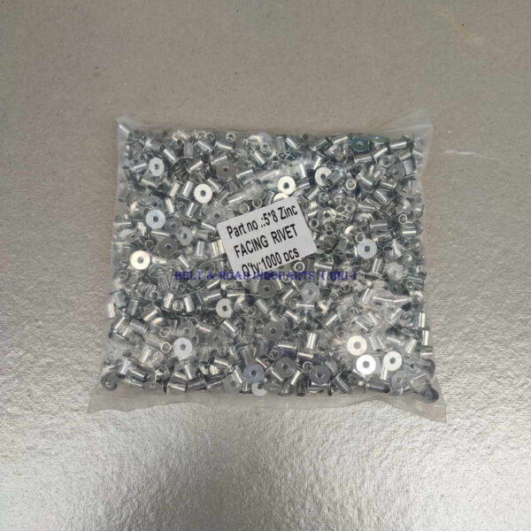 FacingRivet 5x8 Zinc 1000pcs