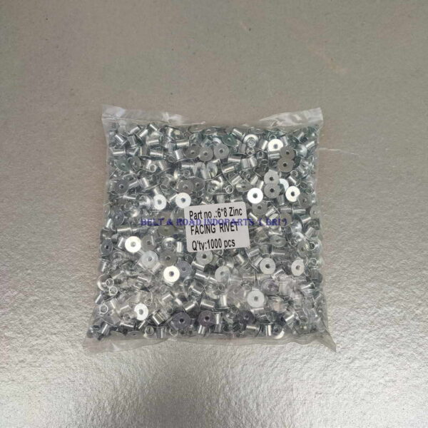 FacingRivet 6x8 Zinc 1000pcs untuk kampas kopling mobil